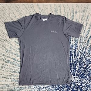 Columbia Men's Slate Gray Short Sleeve Tee